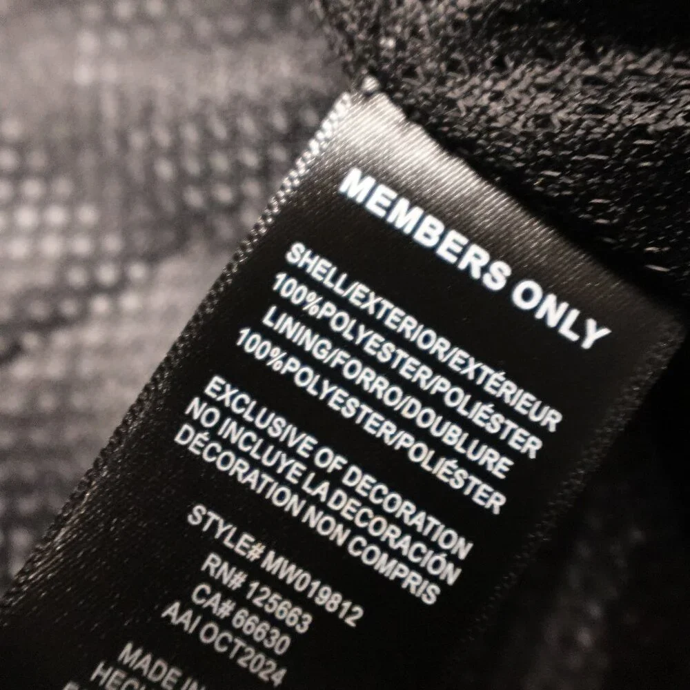 Members Only HBO Game of‎ Thrones House of the Dragon Windbreaker Jacket medium